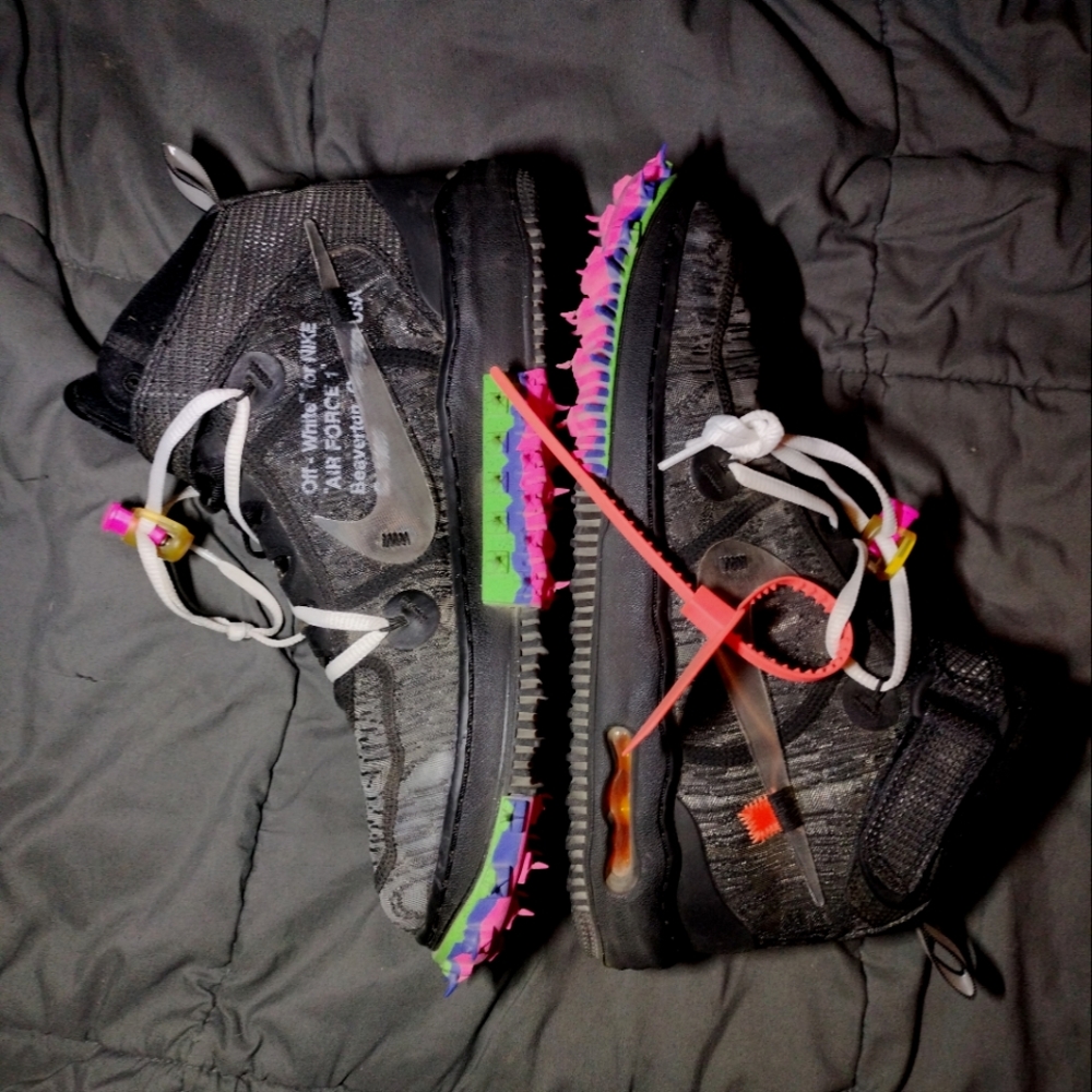 Off white air forces mid - Picture 1 of 4
